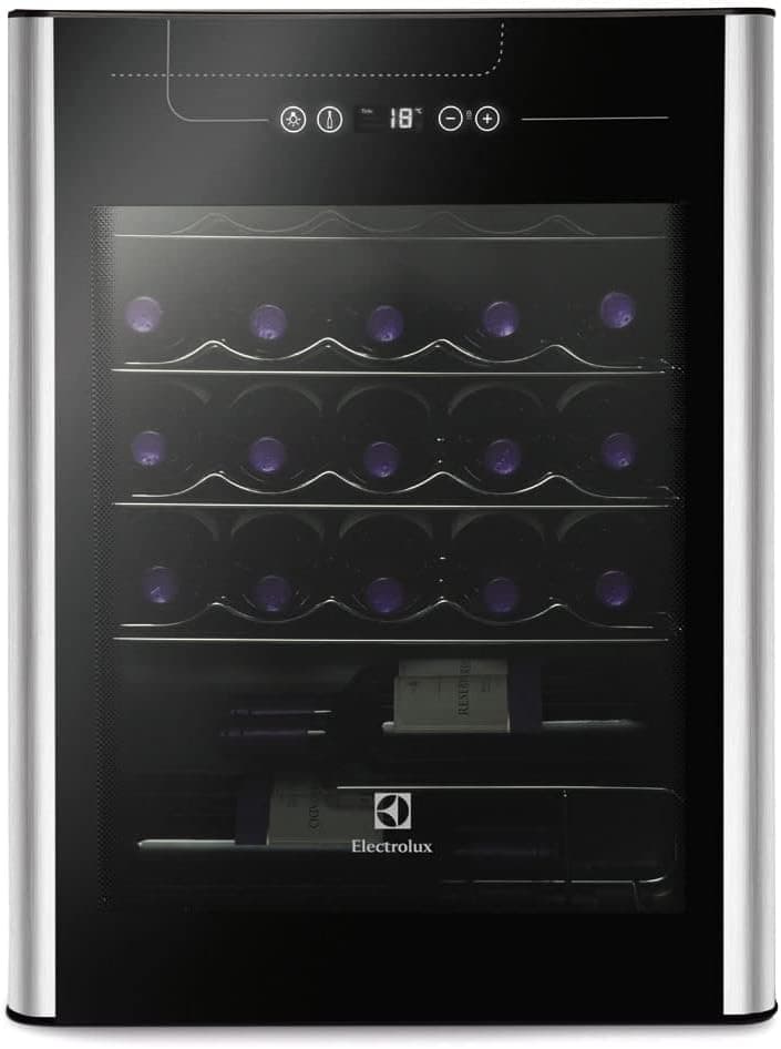 Adega Electrolux Acs24 24 Garrafas - Inox