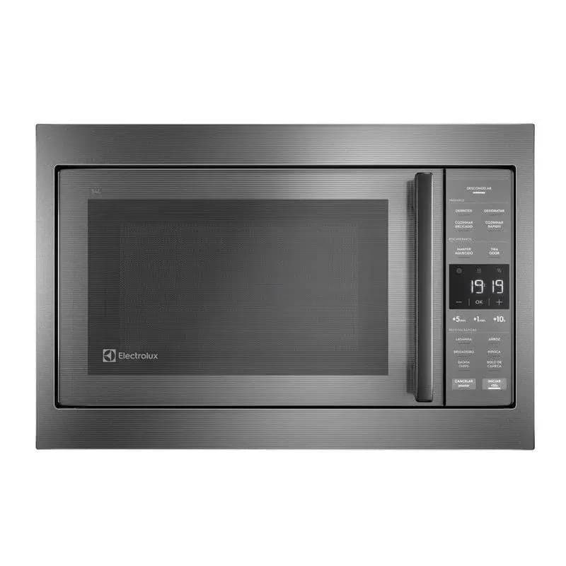 Micro-ondas Electrolux Me3bc De Embutir 34l Com Painel Inteligente - Cinza